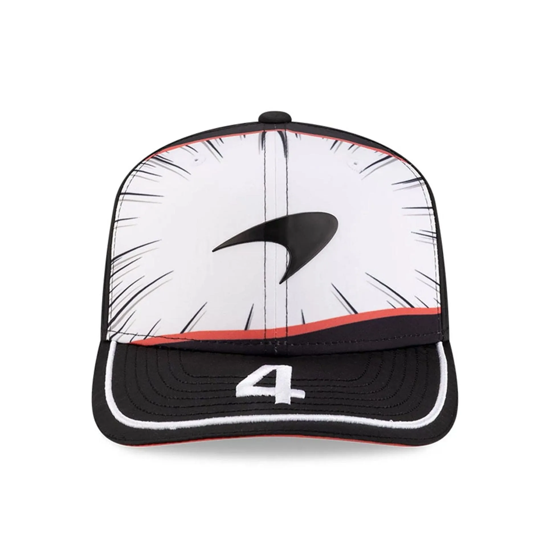 New Era Snapback Caps McLaren Racing Lando Norris Replica Japan Race Special Black 9SEVENTY Stretch Snap Adjustable Cap