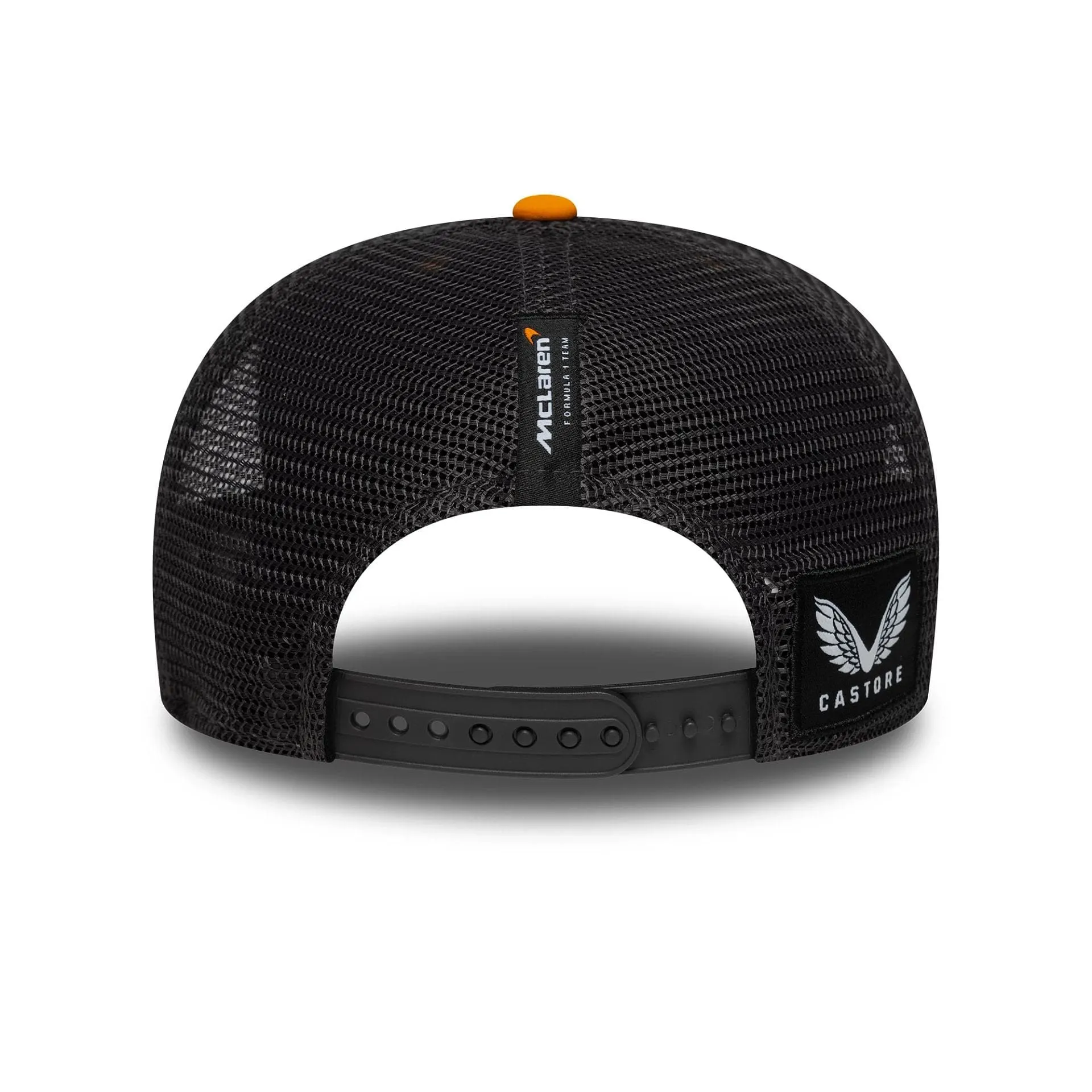 New Era Snapback Caps McLaren Racing Replica Lando Norris Orange 9SEVENTY Stretch Snap Adjustable Cap
