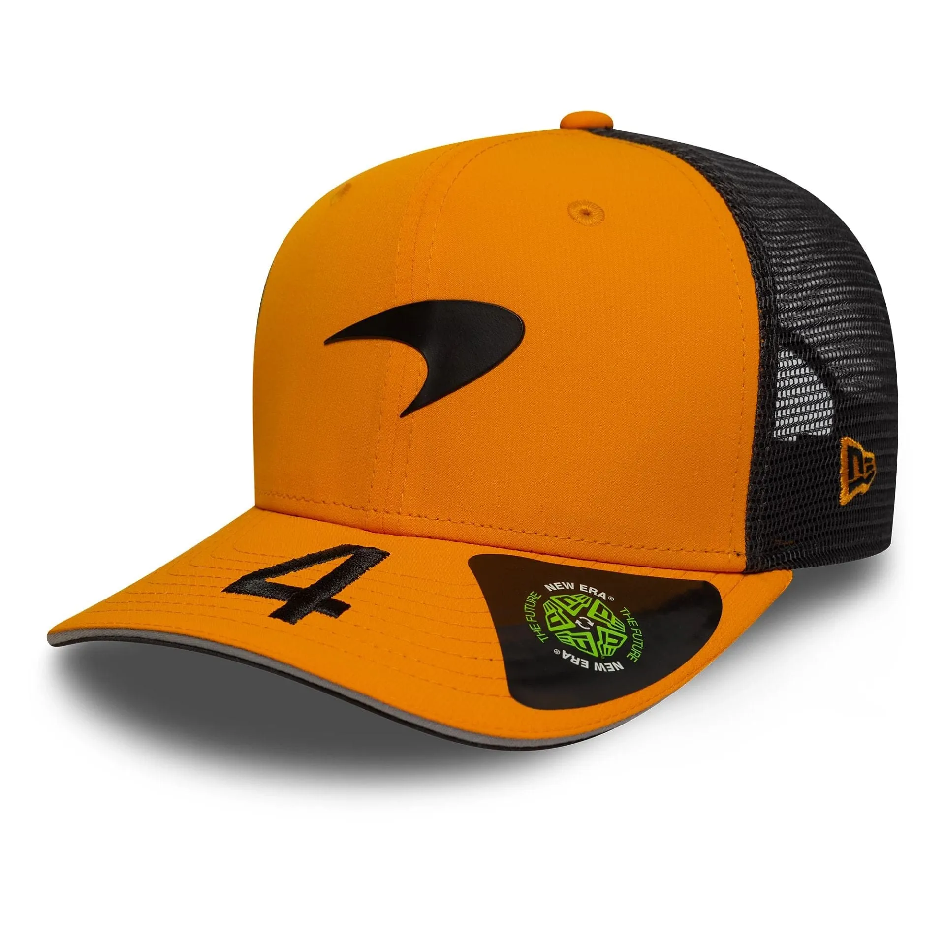 New Era Snapback Caps McLaren Racing Replica Lando Norris Orange 9SEVENTY Stretch Snap Adjustable Cap
