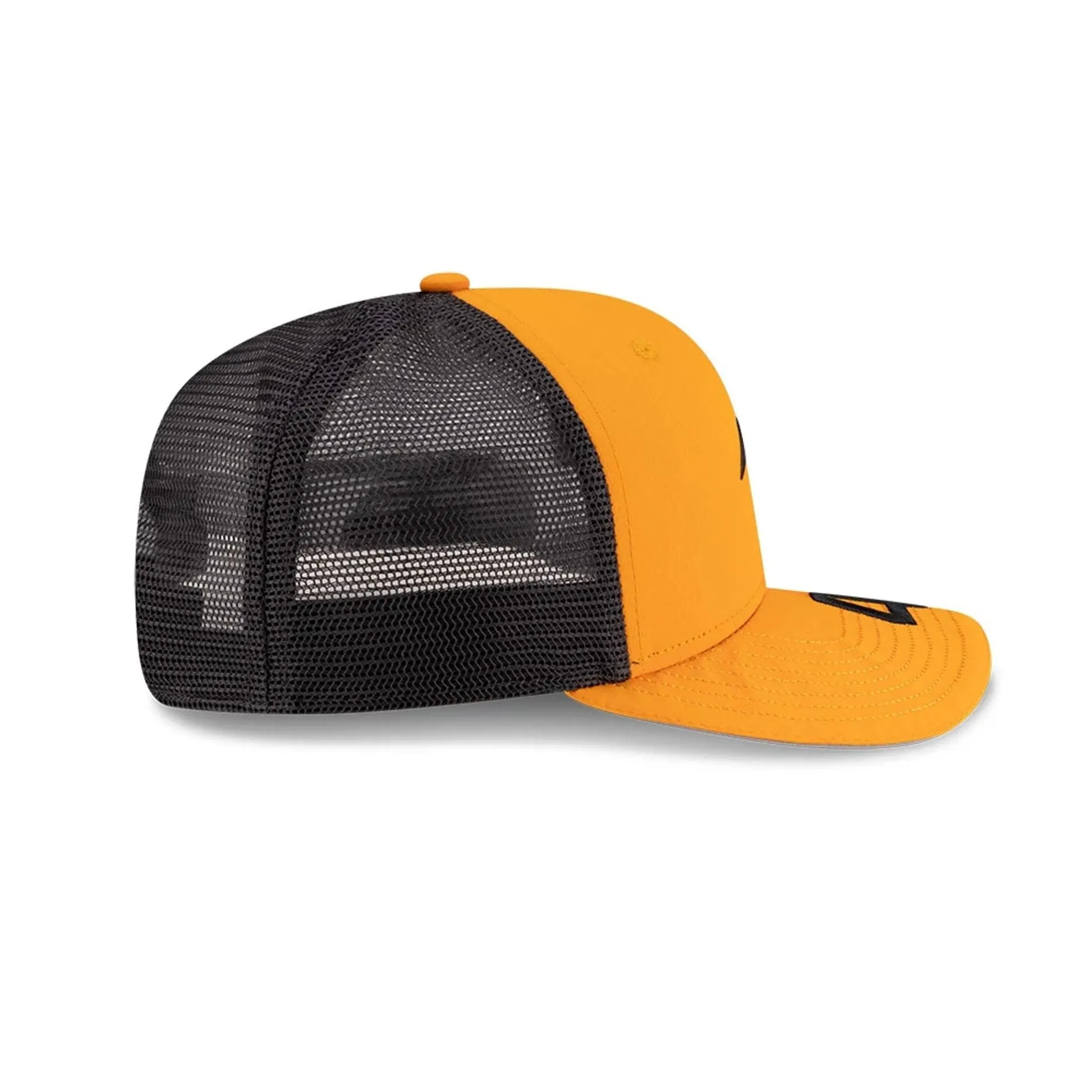 New Era Snapback Caps McLaren Racing Replica Lando Norris Orange 9SEVENTY Stretch Snap Adjustable Cap