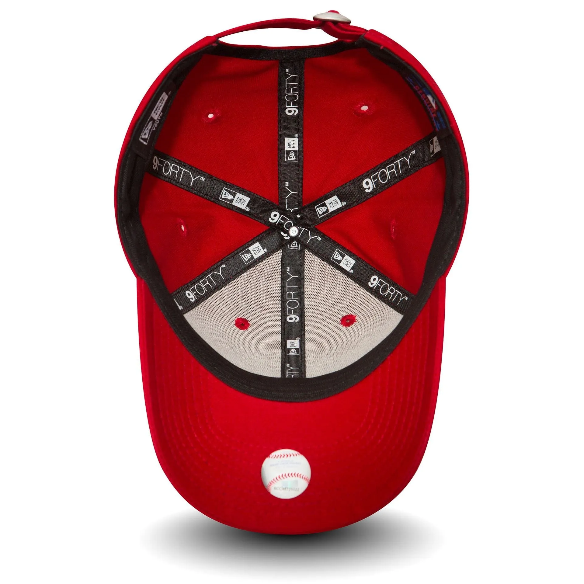 New Era Strapback Caps New York Yankees Essential Kids Red 9FORTY Cap