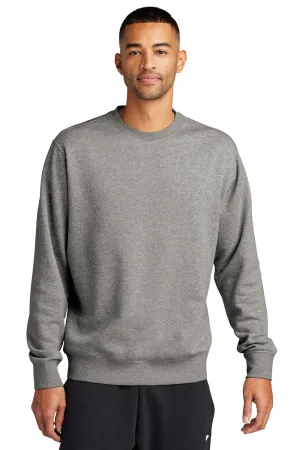Nike Mens Club Fleece Crewneck Sweatshirt - Heather Dark Grey
