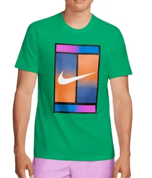 Nikie Men's Court Tee - FQ4934-324 Clothing Nike Men