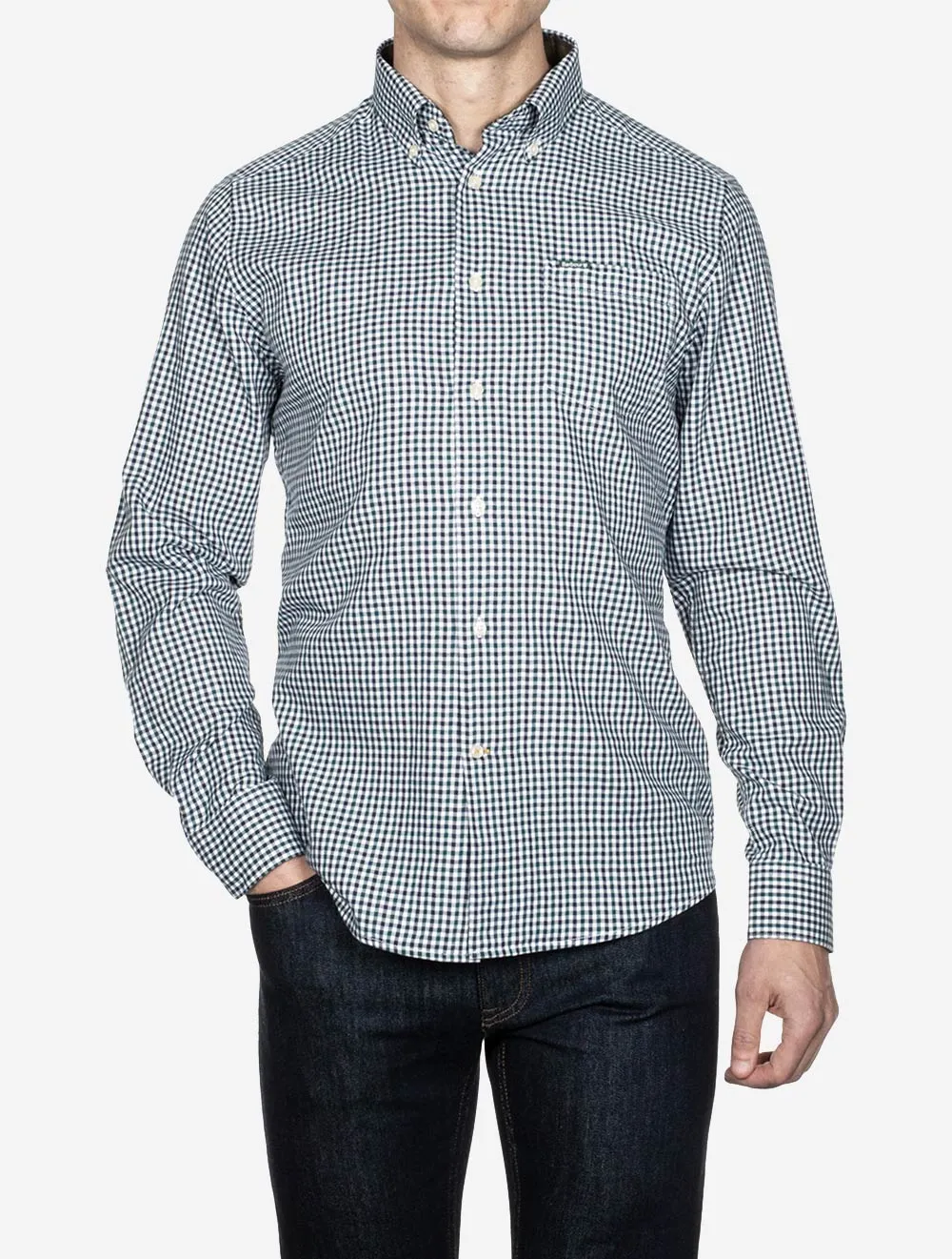 Padshaw Tailored Shirt Green
