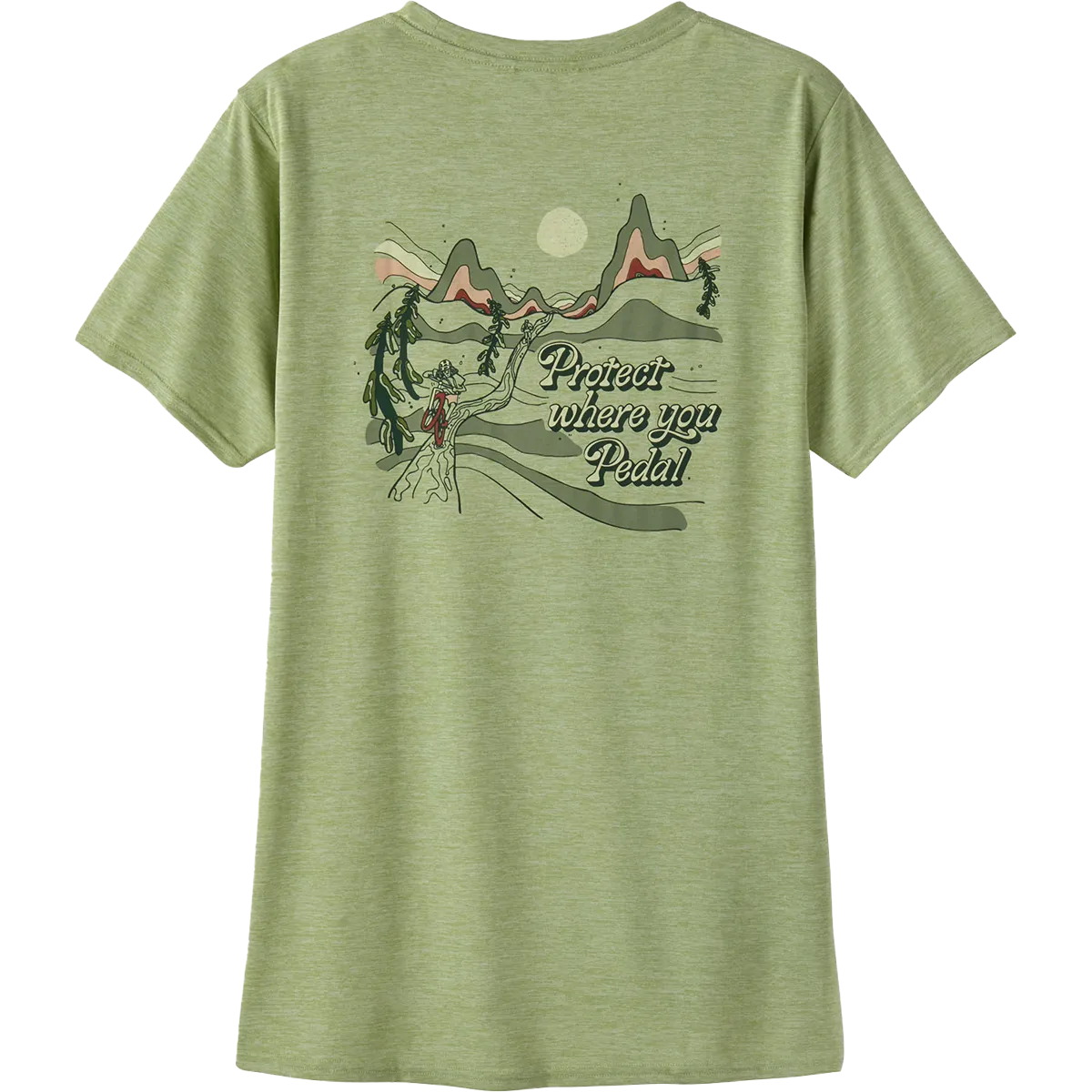 Patagonia Women's Cap Cool Daily Graphic Tee - Lands