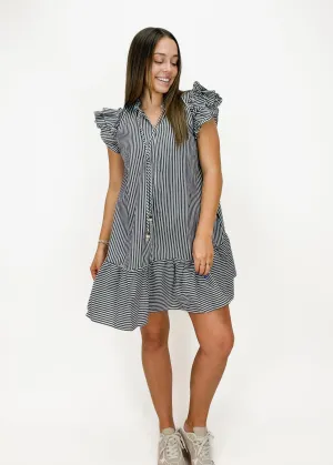Payton Striped Mini Dress
