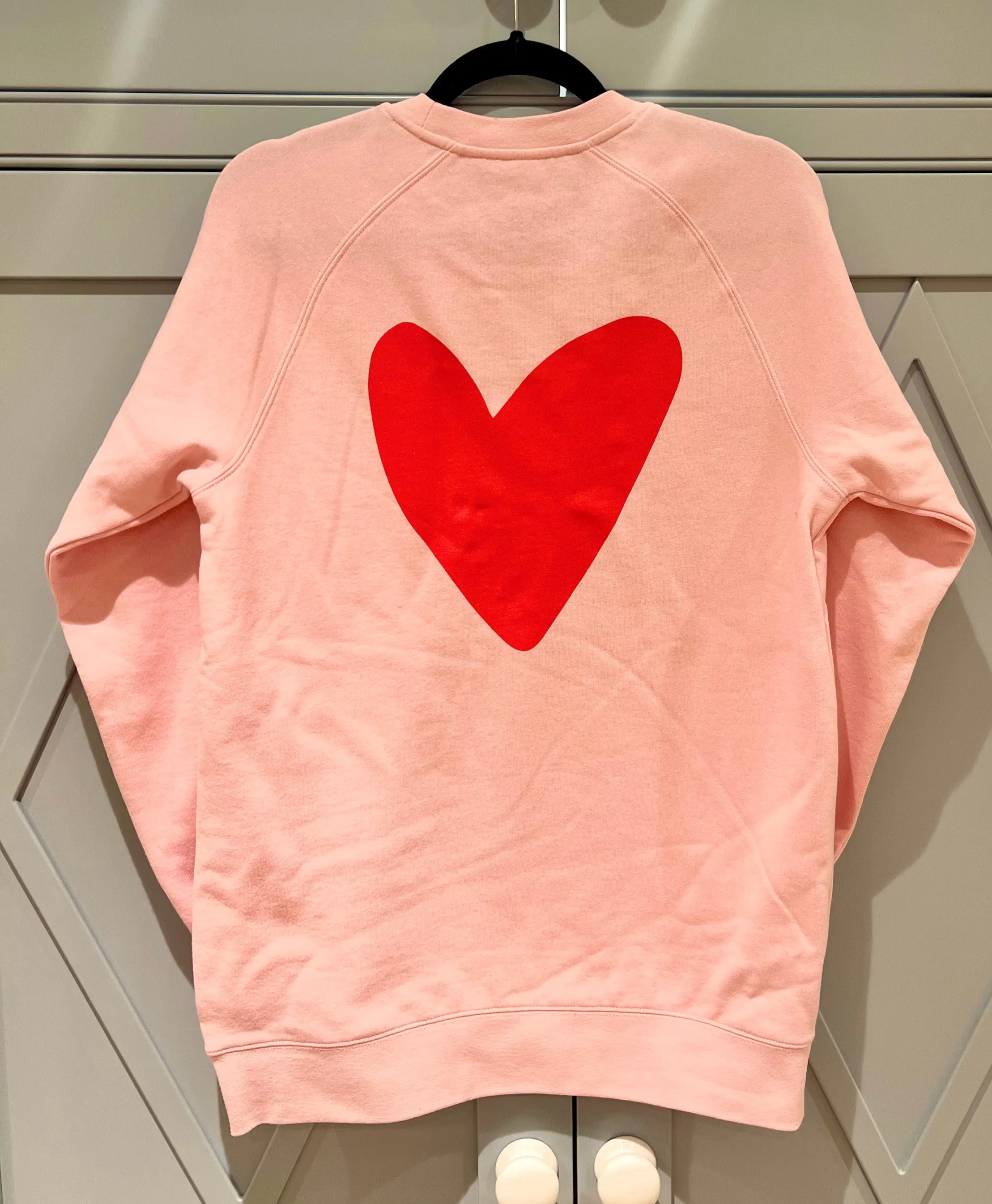 Pink Heart Sweatshirt