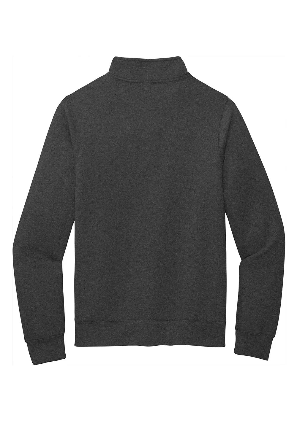 Port & Company Mens Core Fleece Full Zip Sweatshirt w/ Pockets - Heather Dark Grey