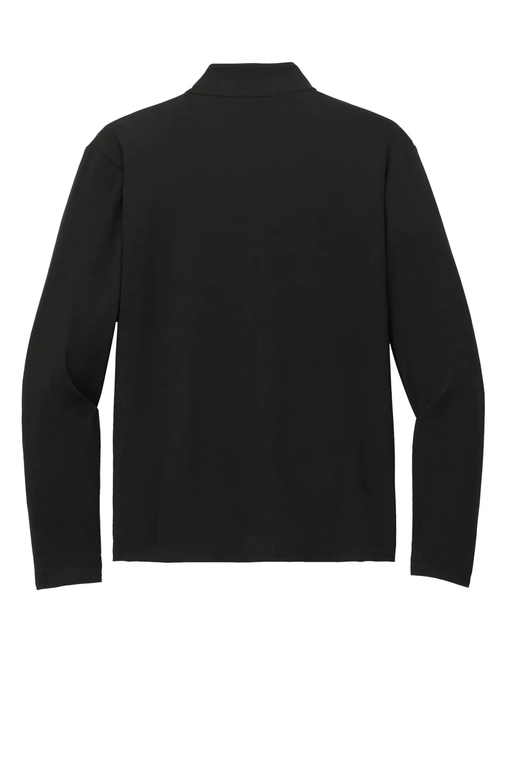 Port Authority Mens Fairway 1/4 Zip Sweatshirt - Deep Black