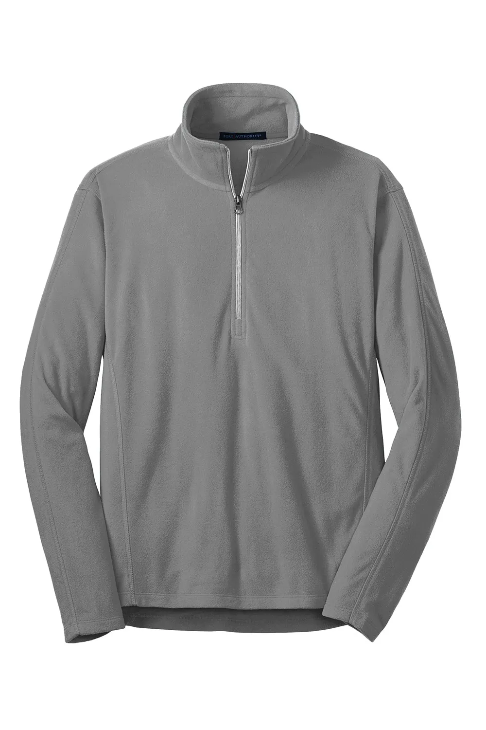 Port Authority Mens Pill Resistant Microfleece 1/4 Zip Sweatshirt - Pearl Grey