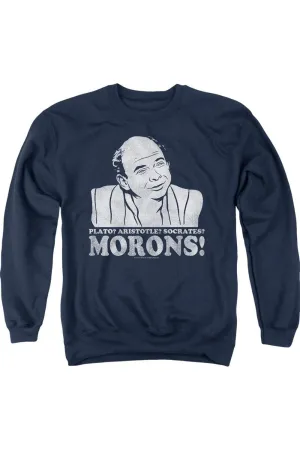 Princess Bride Morons Adult Crewneck Sweatshirt