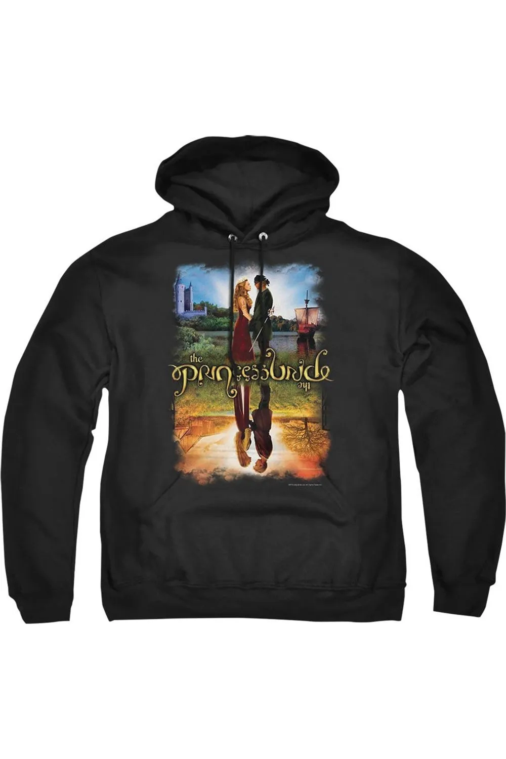 Princess Bride Poster Reflection Adult Pull Over Hoodie