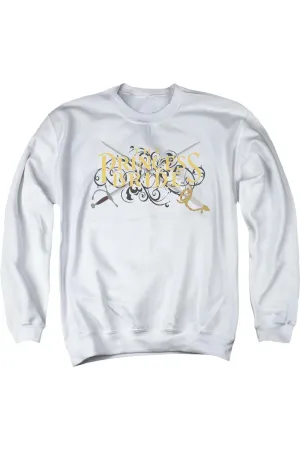 Princess Bride Swords Adult Crewneck Sweatshirt
