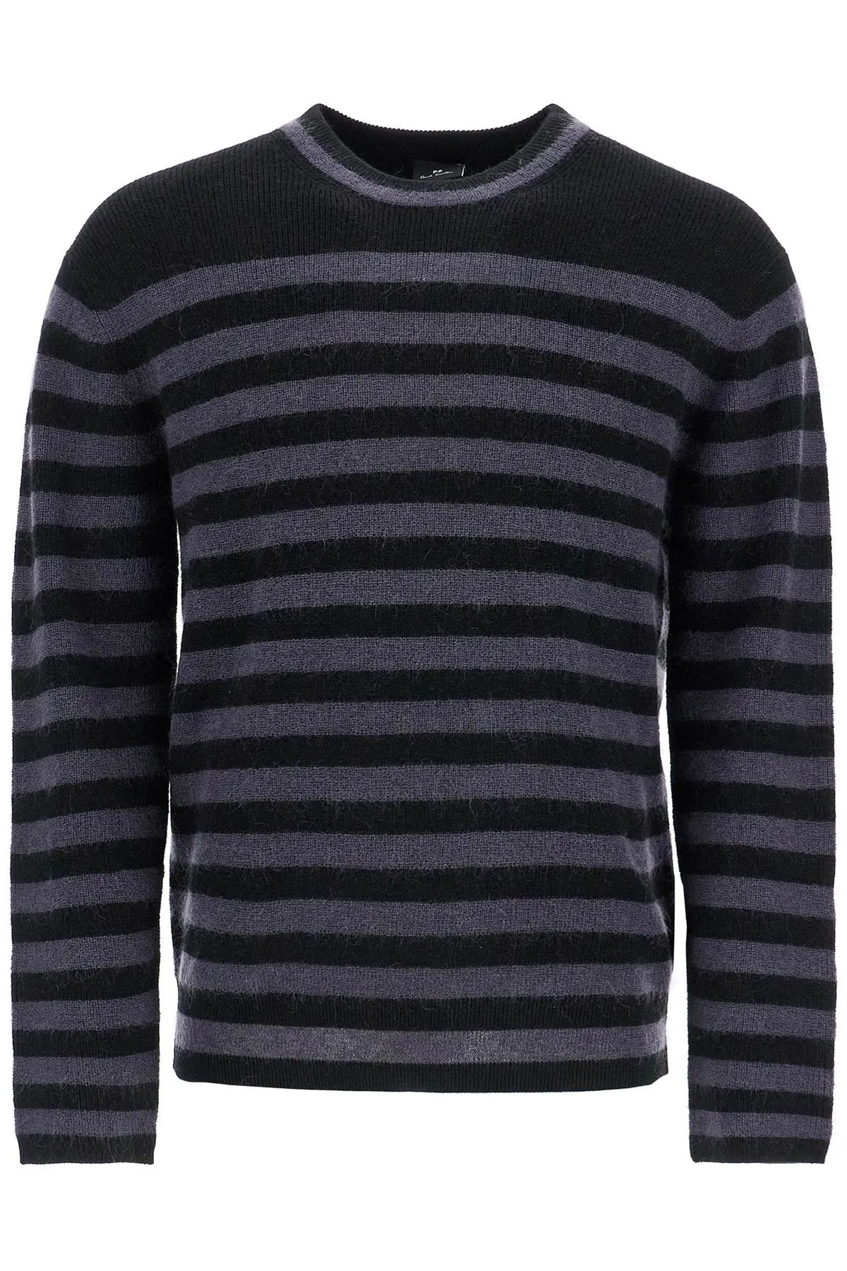 Ps Paul Smith Men's Striped Wool And Mohair Blend Pullover
