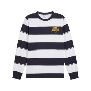 PUMA Men's Class Striped Crew Men