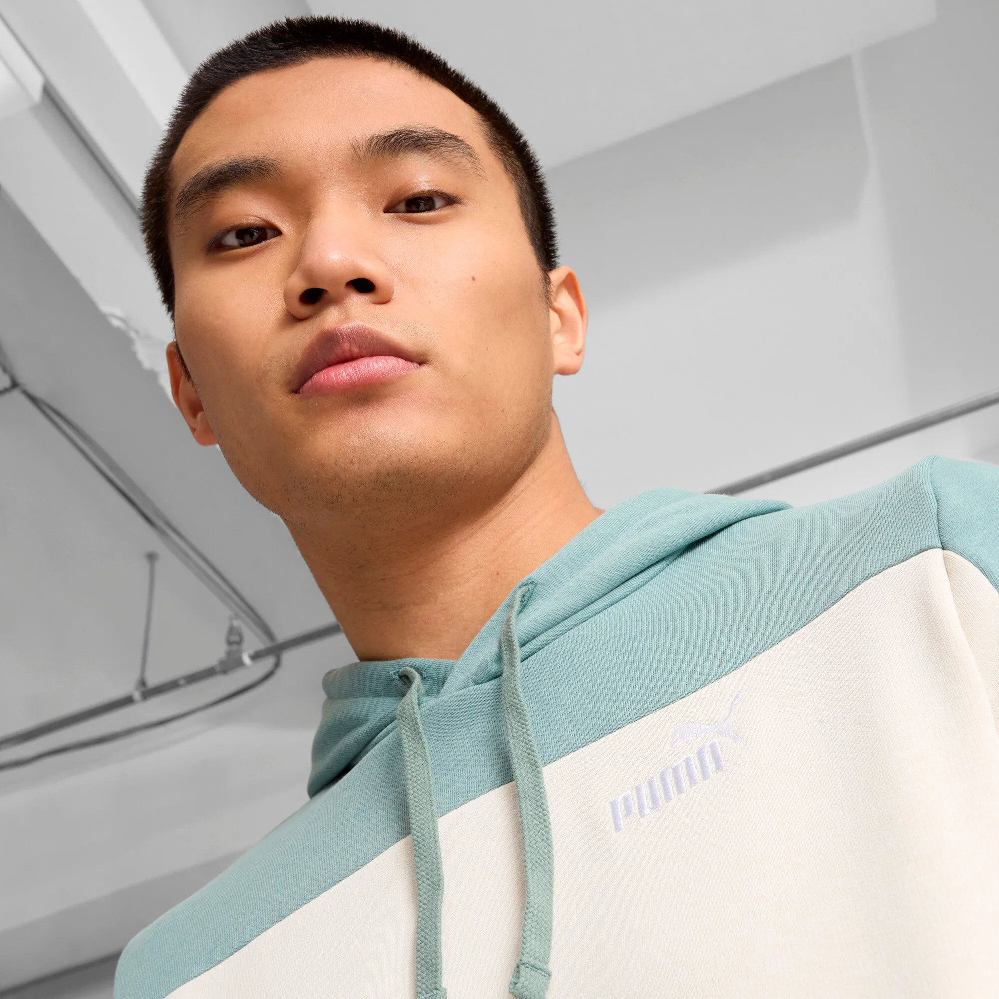 PUMA Men's Essentials Block Hoodie Men