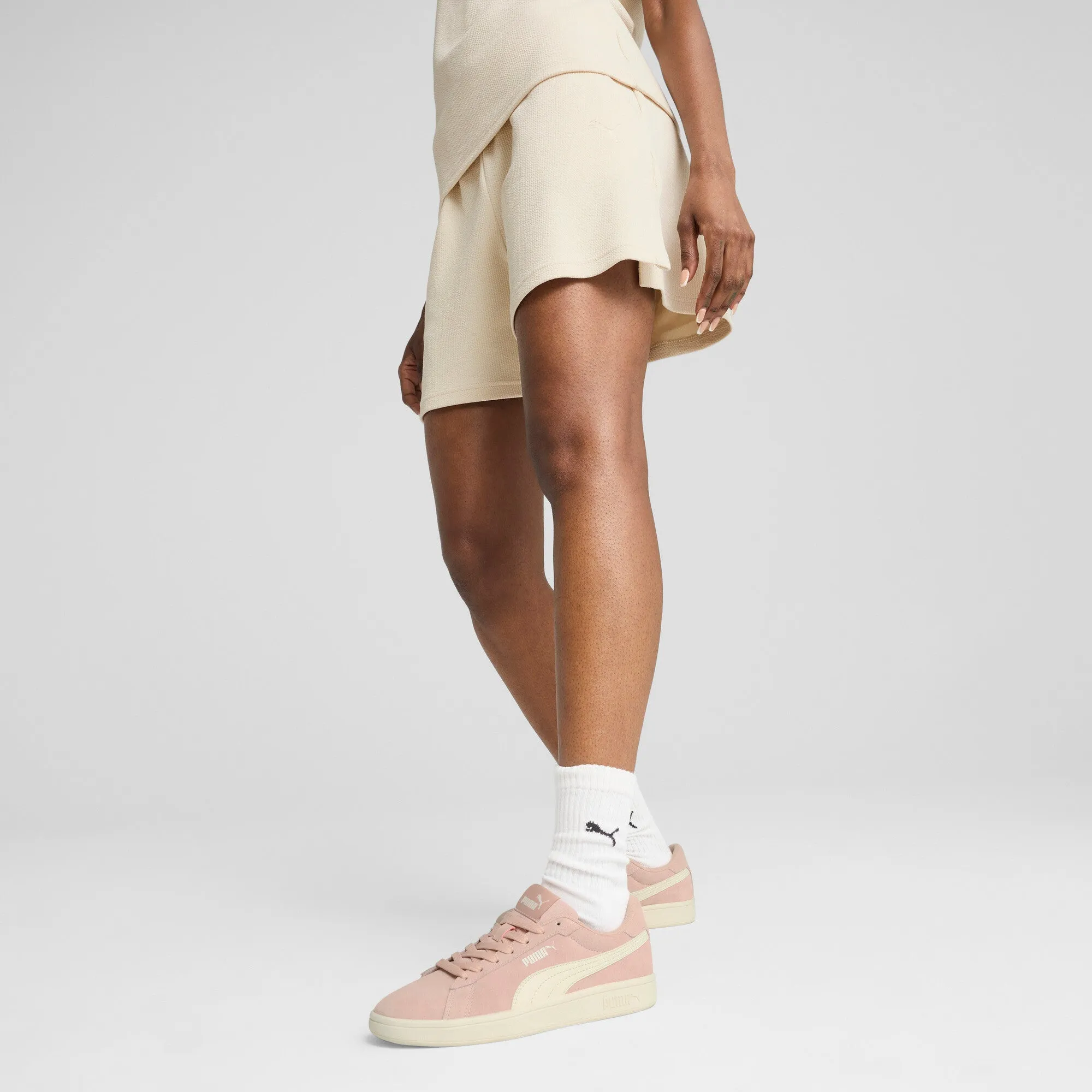 PUMA Women's HER 5" High-Waist Shorts Women