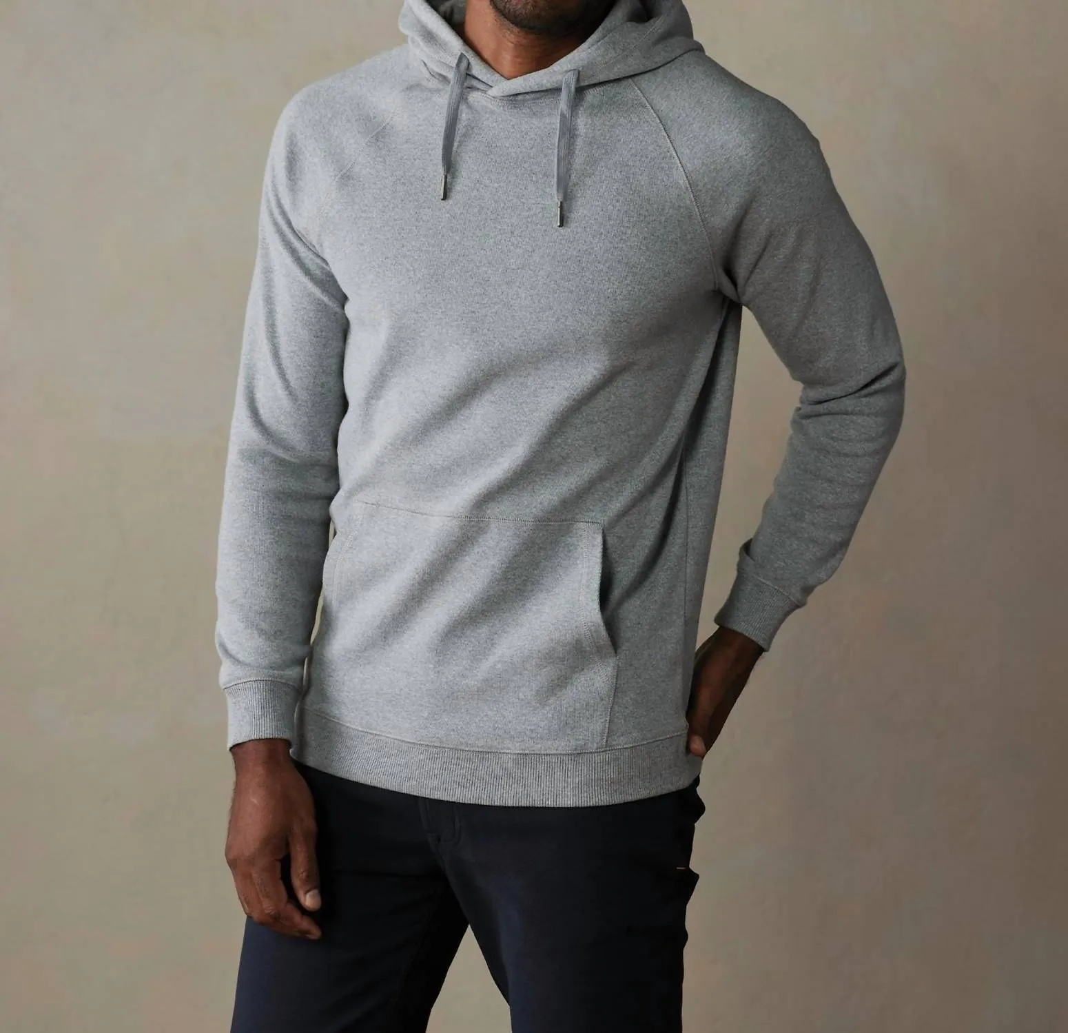 Puremeso Weekend Hoodie In Athletic Gray