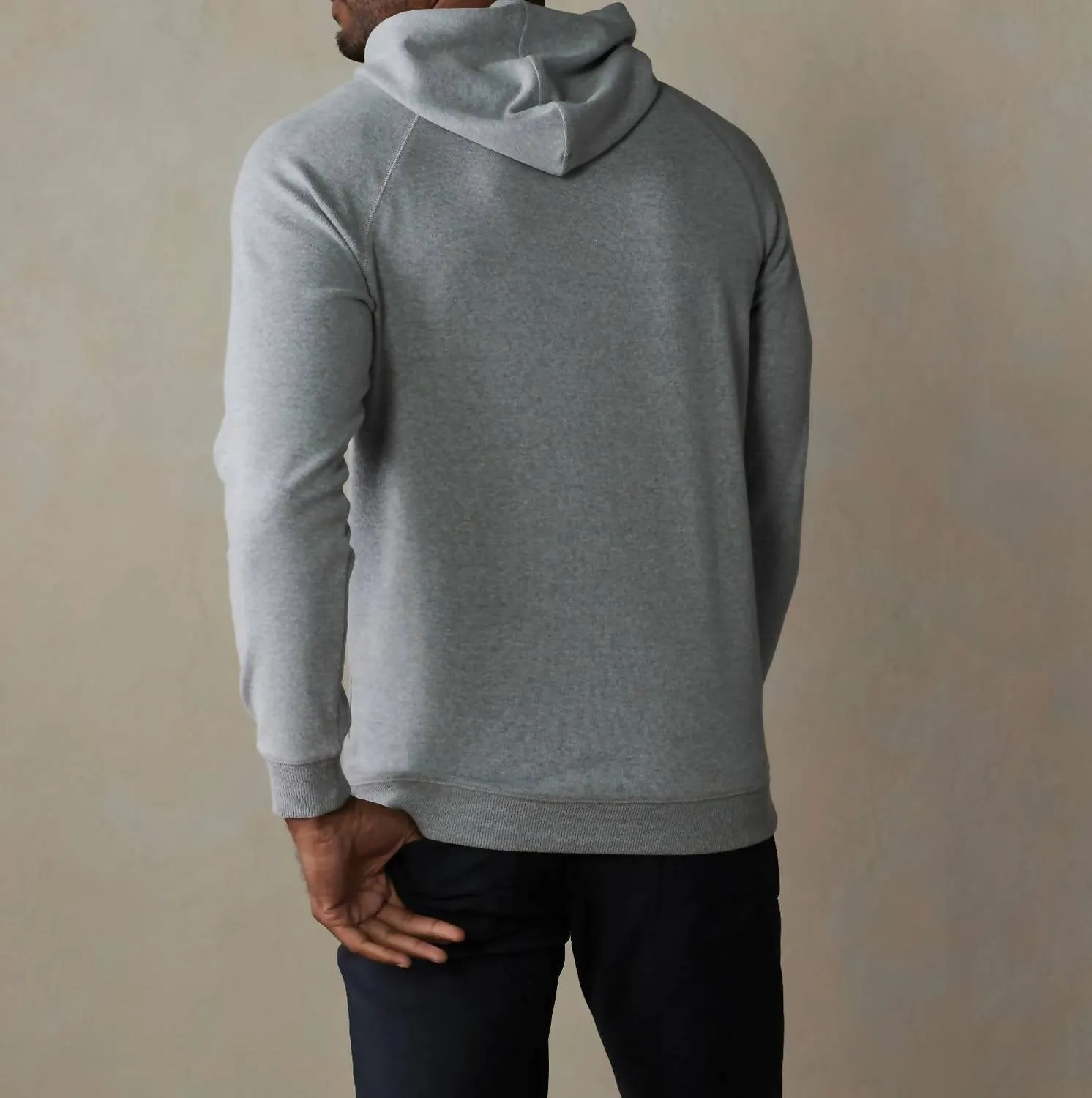 Puremeso Weekend Hoodie In Athletic Gray