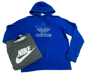 Recycle Nike Adidas Sweatshirts 23 lbs