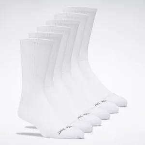 Reebok Accessories Men's Reebok Basic Crew Socks 6 Pairs
