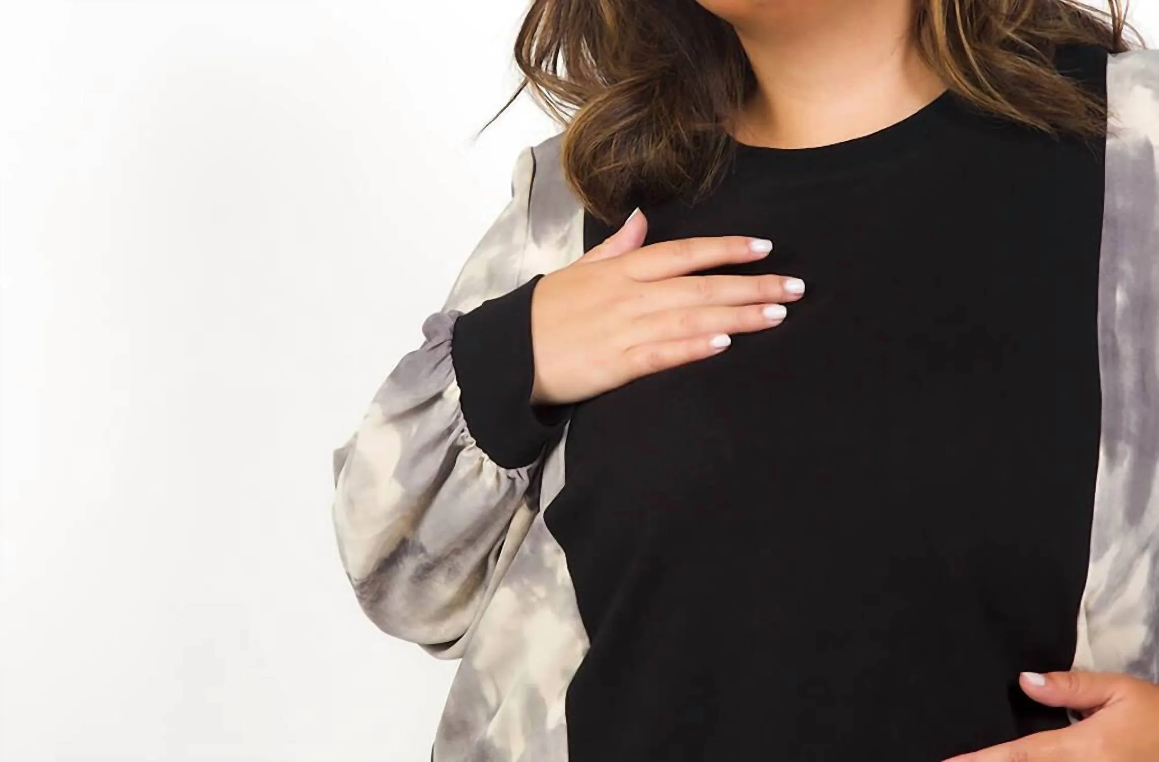 Regina Top - Plus In Black