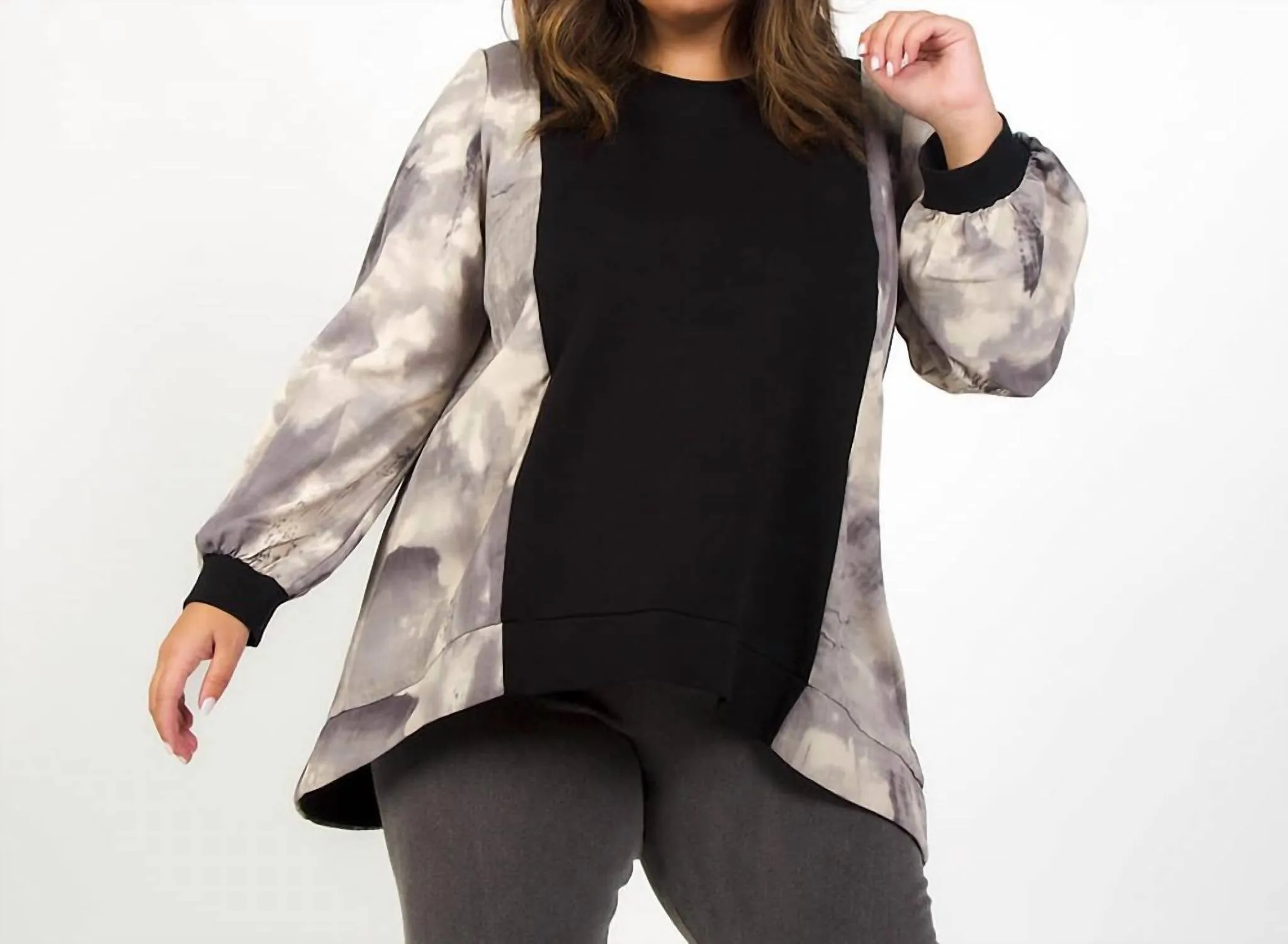 Regina Top - Plus In Black