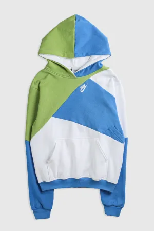 Rework Nike Patchwork Sweatshirt - XS
