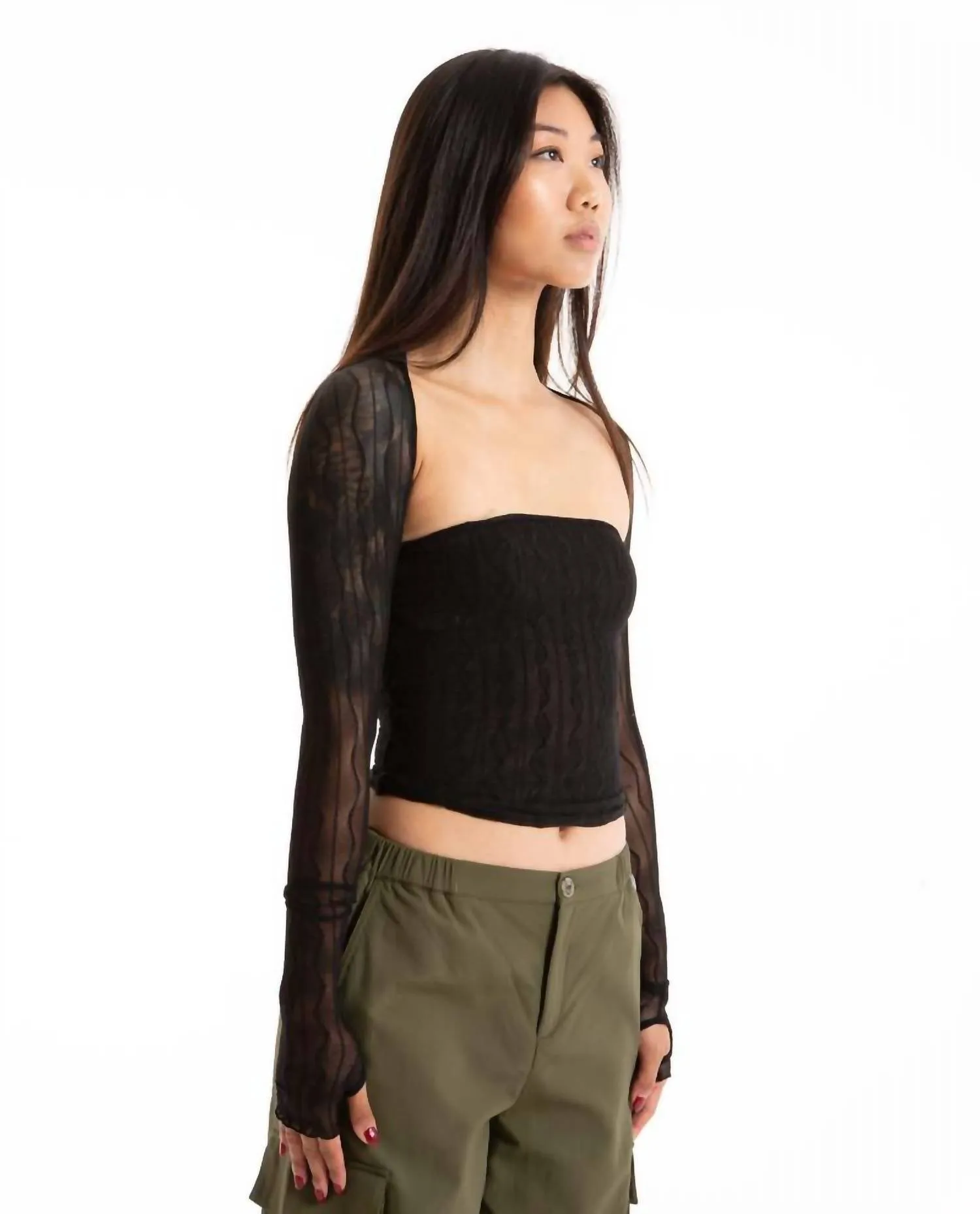 Ross Bolero Set In Black