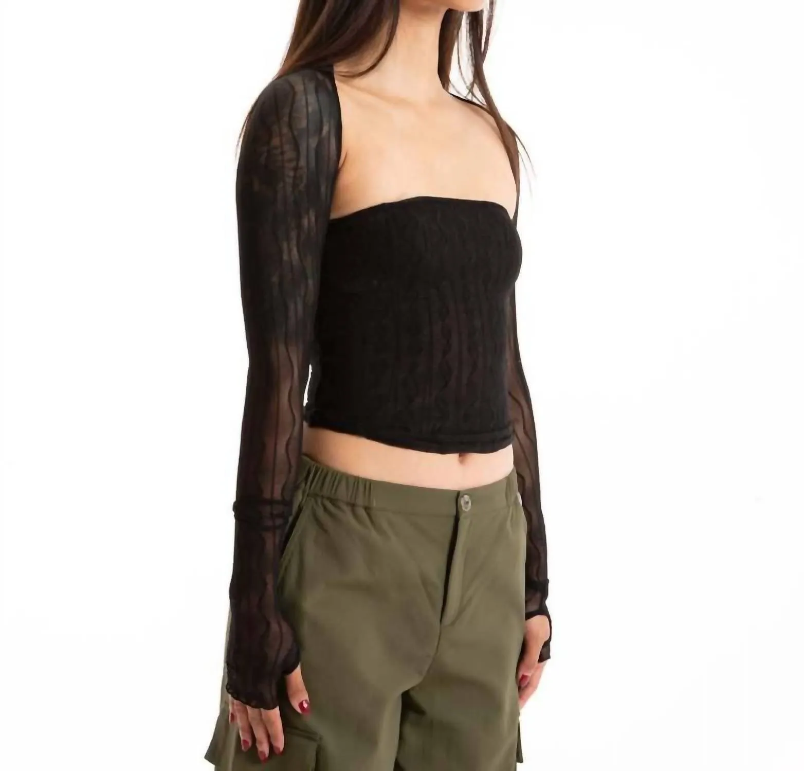 Ross Bolero Set In Black