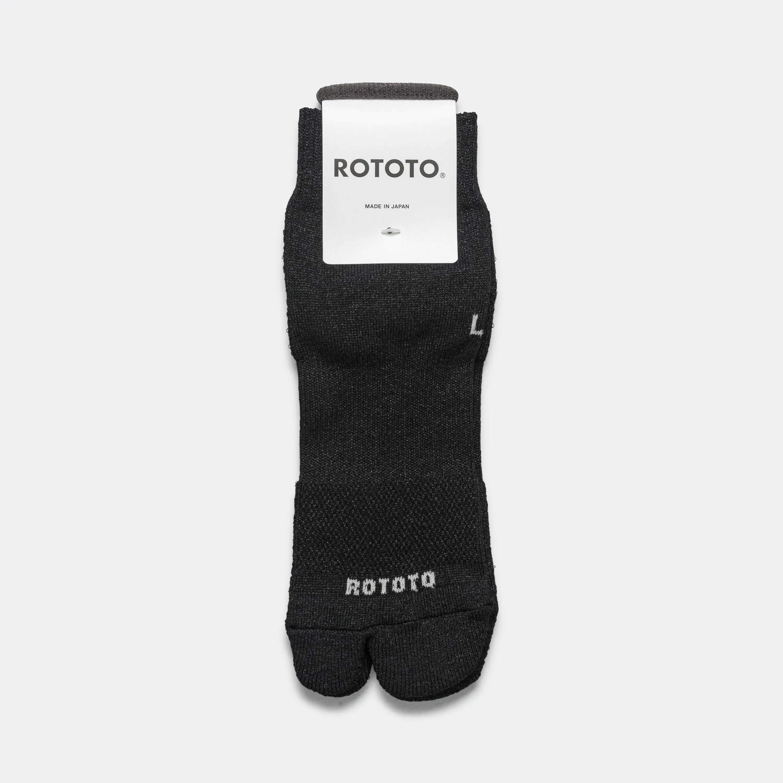RoToTo Accessories Split-Toe Ankle Sock - Black