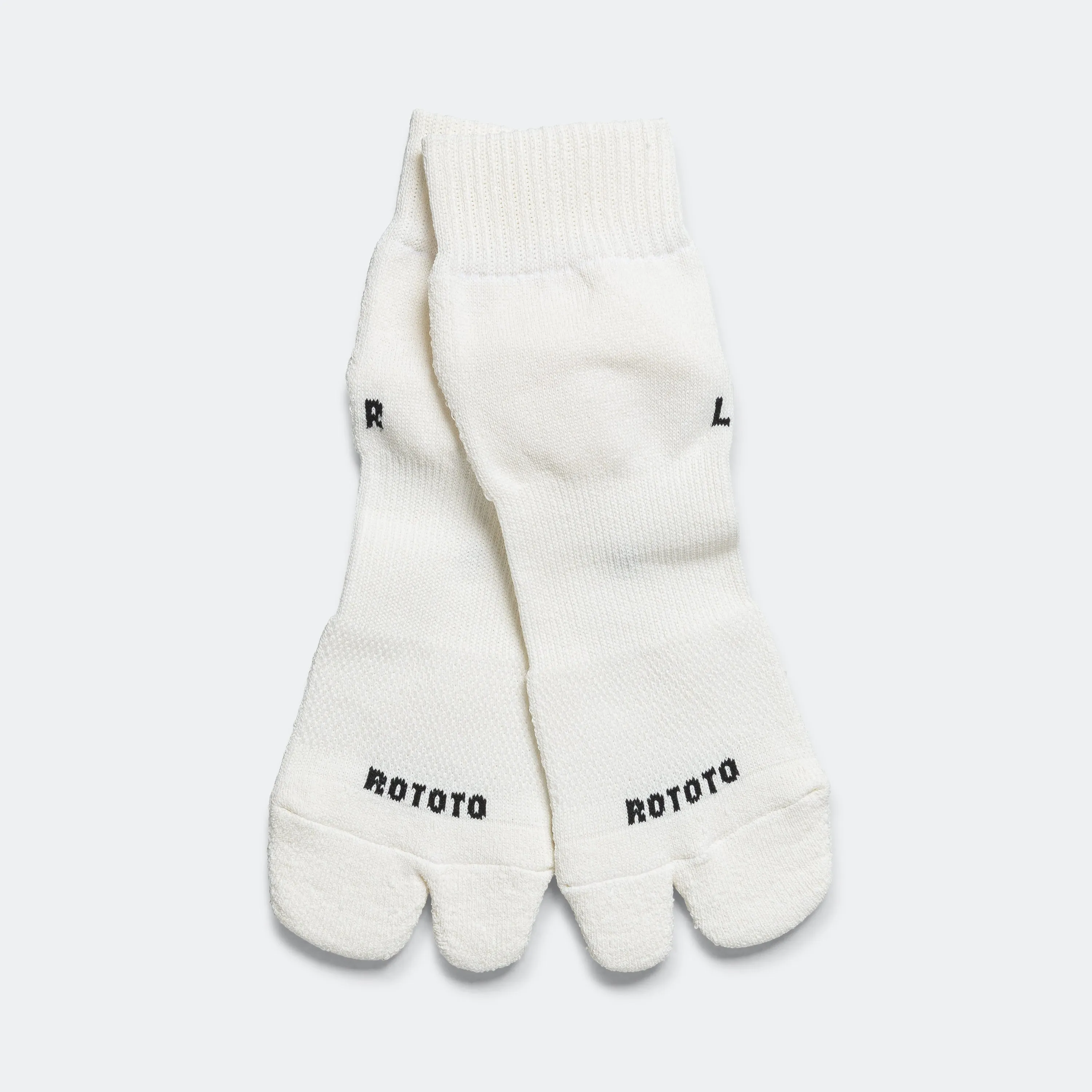 RoToTo Accessories Split-Toe Ankle Sock - White