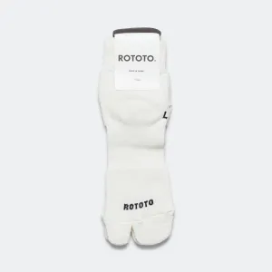 RoToTo Accessories Split-Toe Ankle Sock - White
