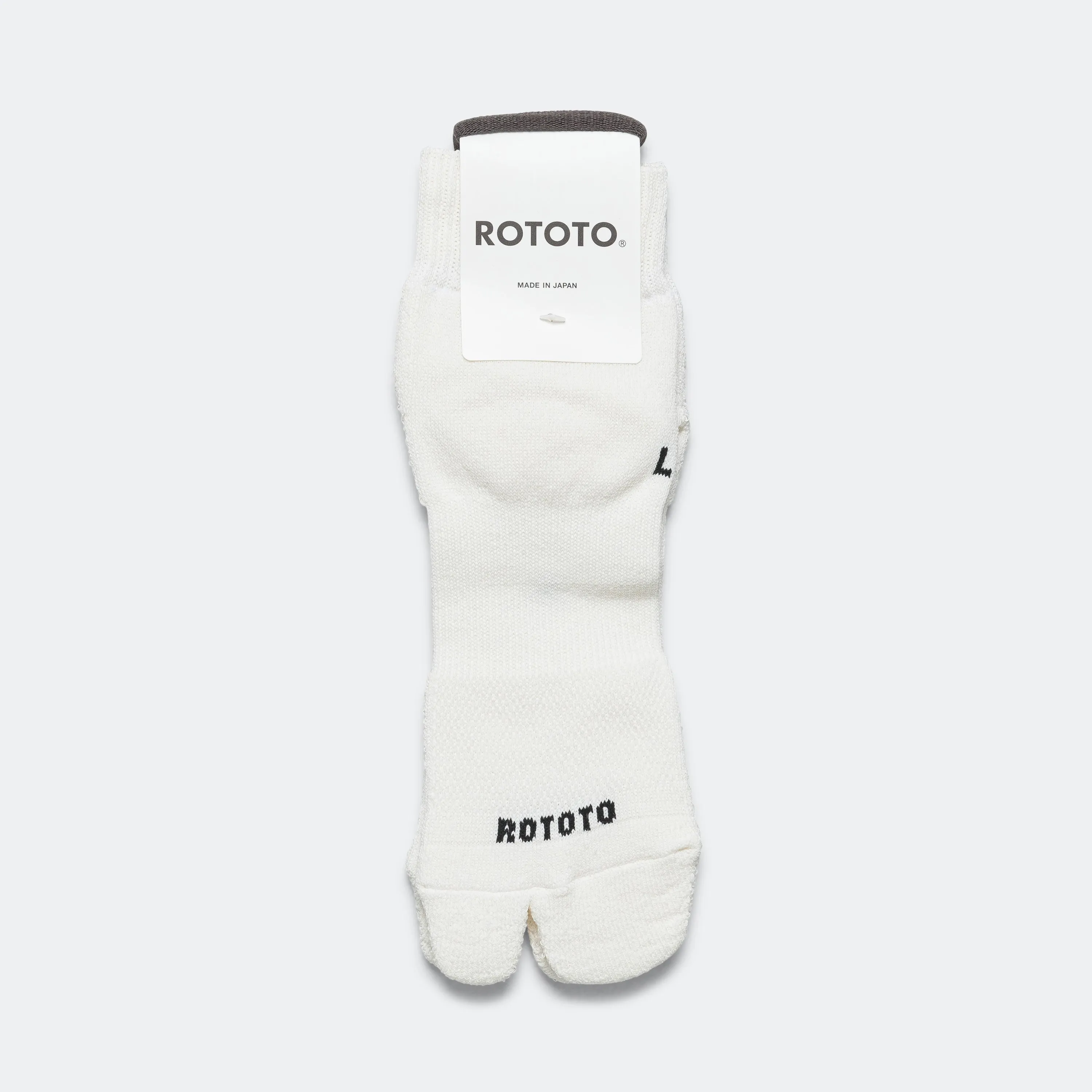RoToTo Accessories Split-Toe Ankle Sock - White
