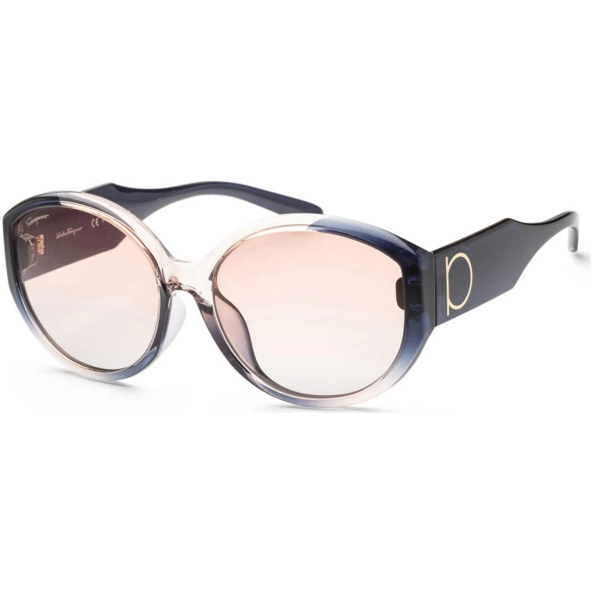 Salvatore Ferragamo Women's Sunglasses - Blue Oval | SALVATORE FERRAGAMO SF947SA 83 Salvatore Ferragamo Sunglasses