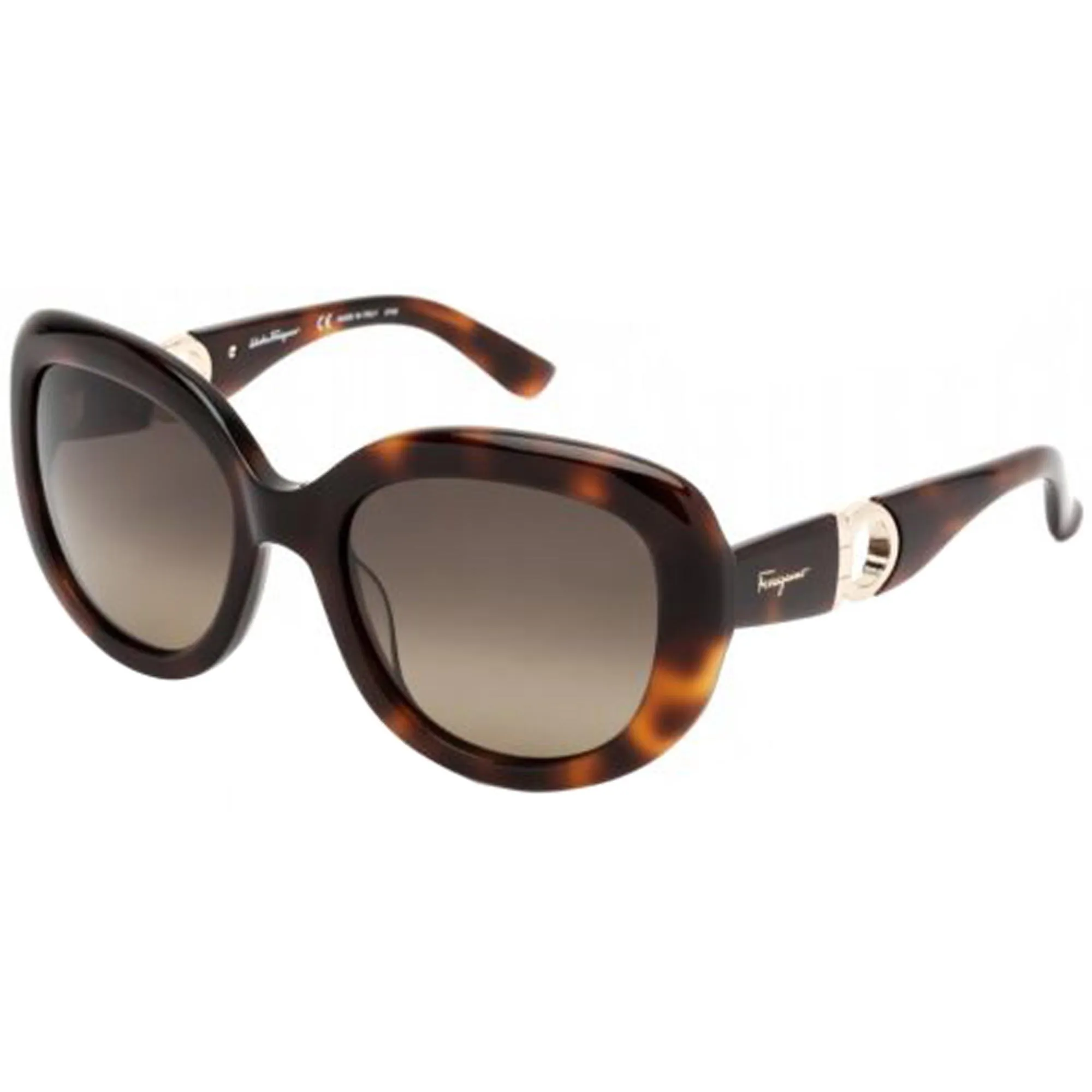 Salvatore Ferragamo Women's Sunglasses - Tortoise Cat Eye Shape Frame | SF727S 214 Salvatore Ferragamo Sunglasses