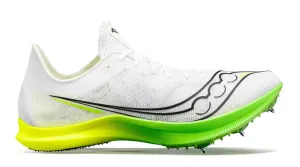 Saucony Mens Endorphin Cheetah- White/Slime (S29095-01) Saucony