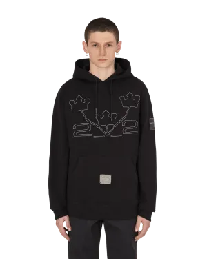 Slam Jam Hooded Sweatshirt Black