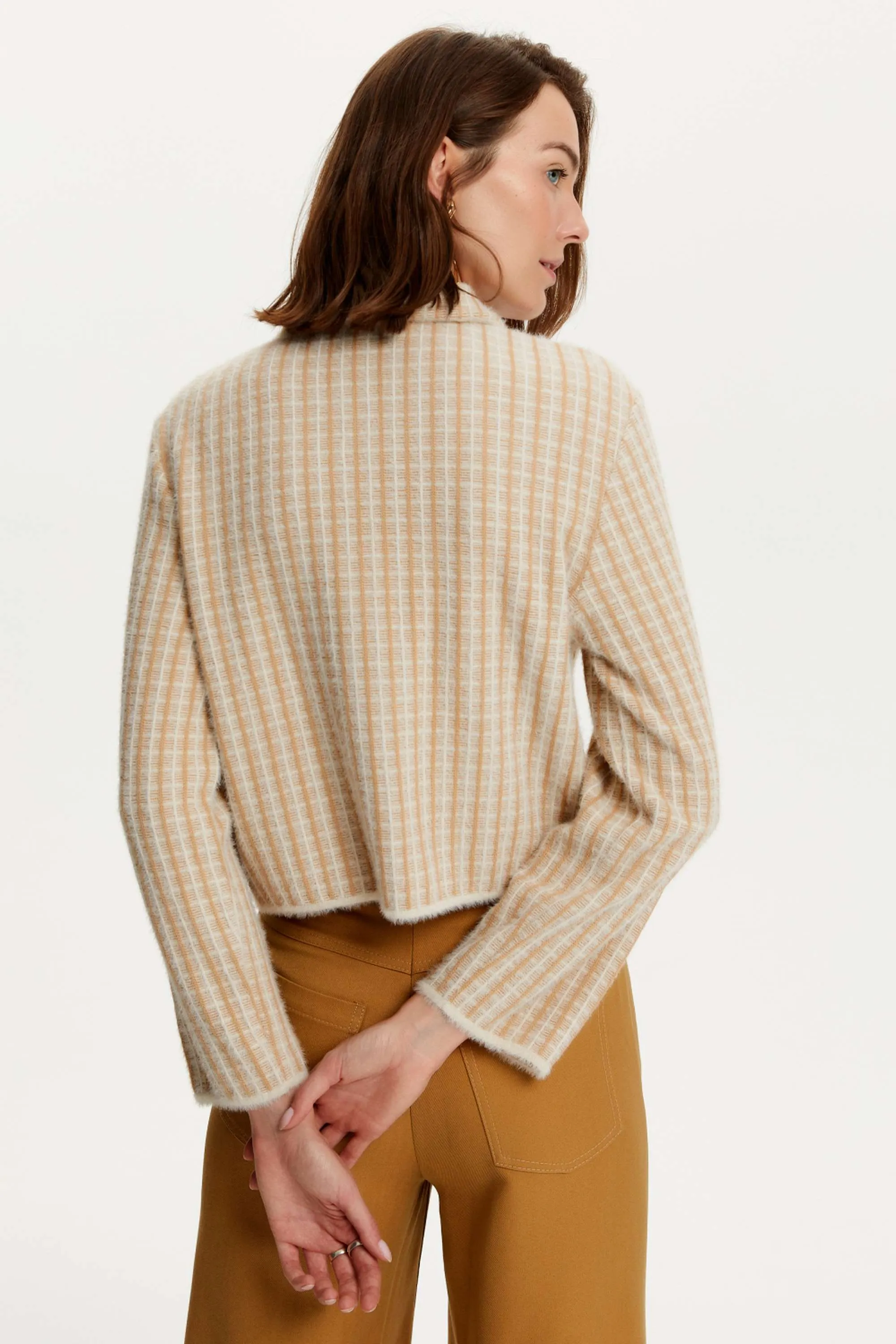 Snap Closure Box Jacket