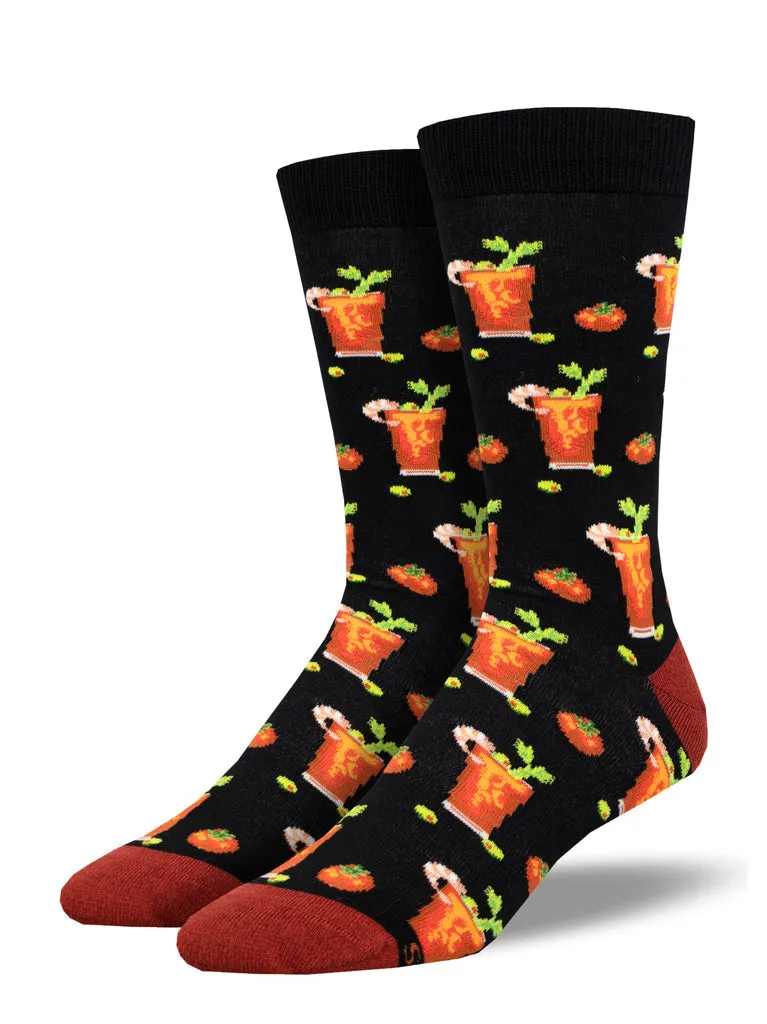 Socksmith Socks Bloody Good Drink - Black