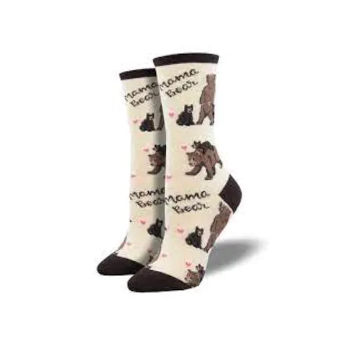 Socksmith Socks Mama Bear-Ivory Heather