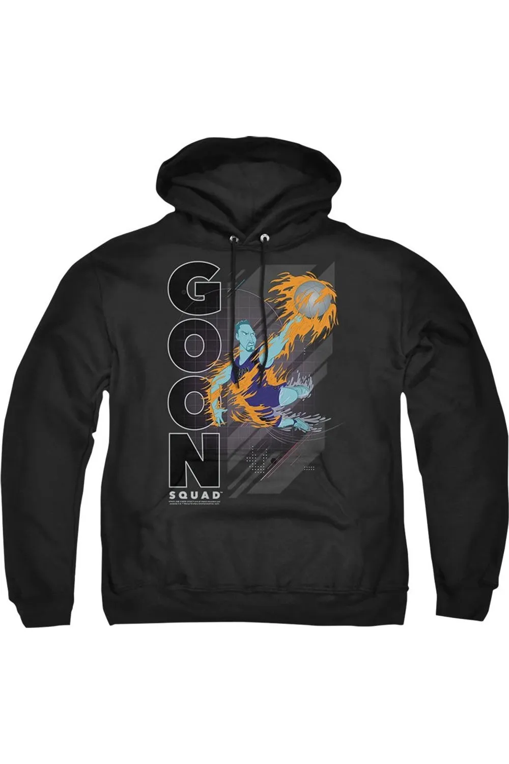 Space Jam 2 Wet Fire Adult Pull Over Hoodie / Hooded Sweatshirt