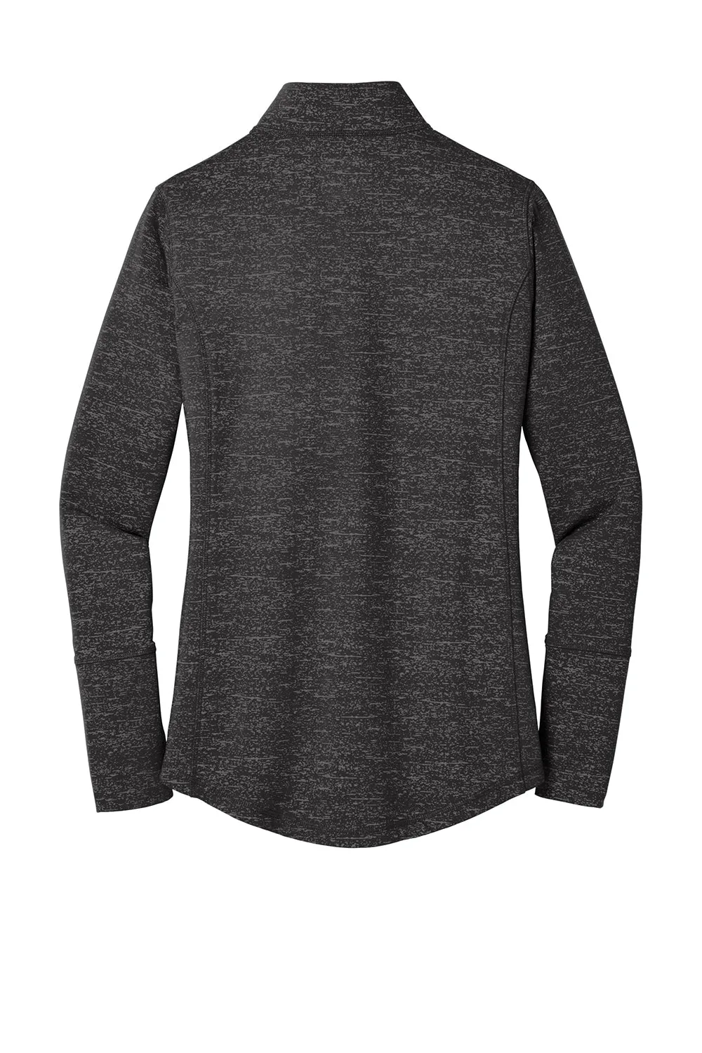 Sport-Tek Womens Sport-Wick Moisture Wicking 1/4 Zip Sweatshirt - Black - Closeout