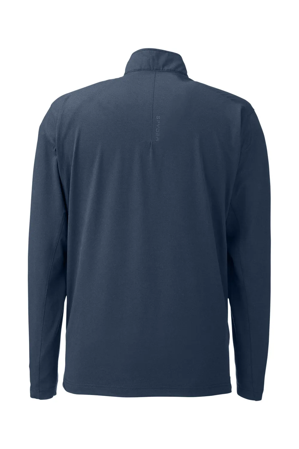 Spyder Mens Spyre UPF 40  1/4 Zip Sweatshirt - Frontier Blue Frost