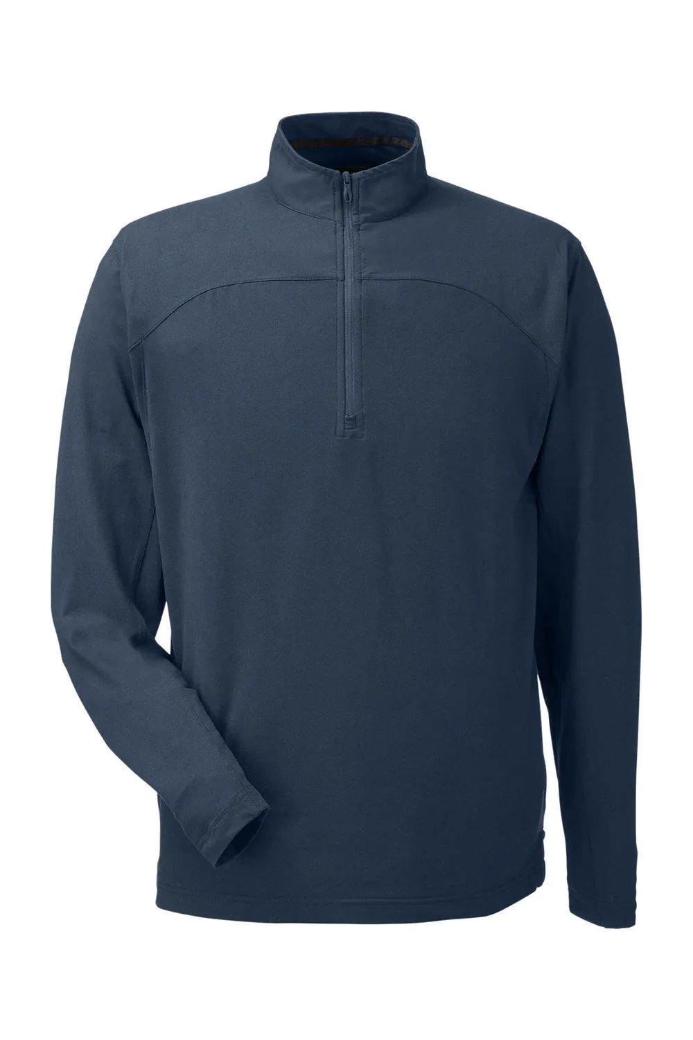 Spyder Mens Spyre UPF 40  1/4 Zip Sweatshirt - Frontier Blue Frost