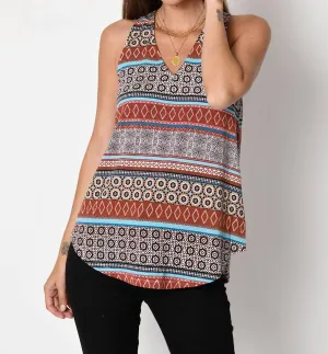 Stace Modal Top In Moroccan Tile