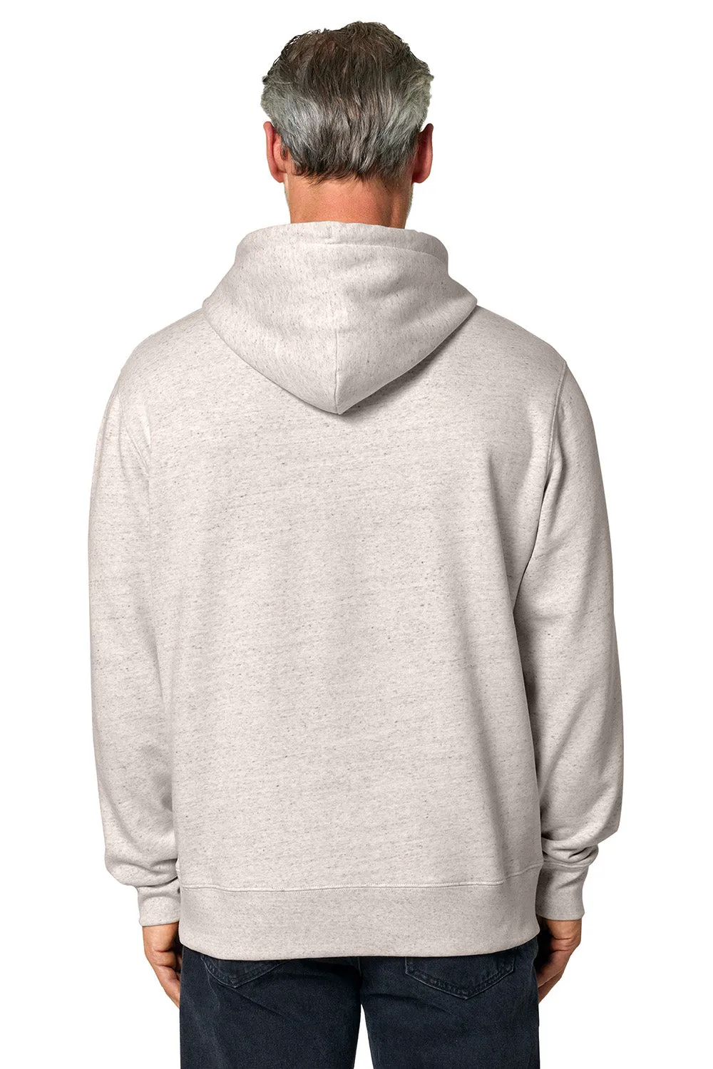 Stanley/Stella Mens Cruiser 2.0 Hooded Sweatshirt Hoodie w/ Pouch Pocket - Heather Eco