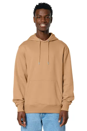 Stanley/Stella Mens Cruiser 2.0 Hooded Sweatshirt Hoodie w/ Pouch Pocket - Latte Brown