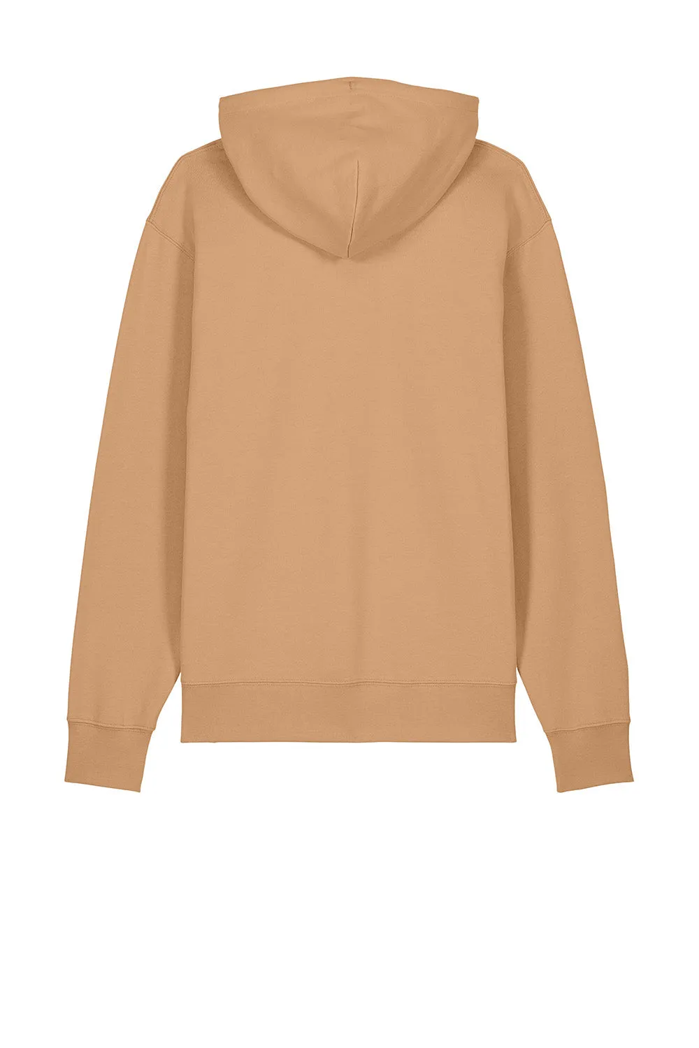 Stanley/Stella Mens Cruiser 2.0 Hooded Sweatshirt Hoodie w/ Pouch Pocket - Latte Brown