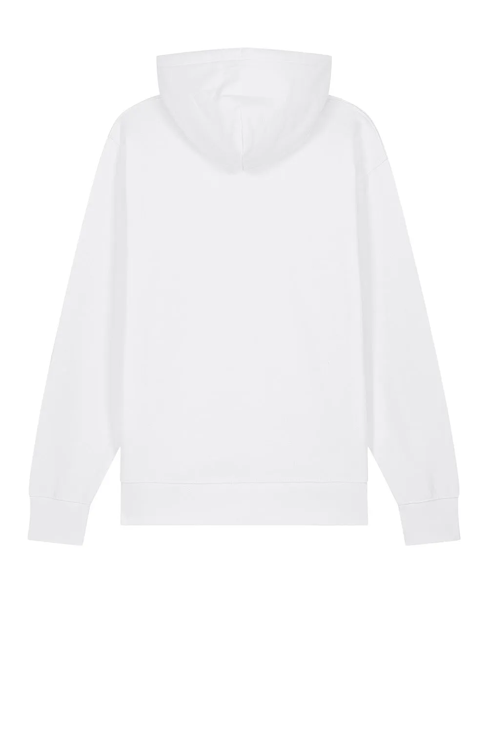 Stanley/Stella Mens Cruiser 2.0 Hooded Sweatshirt Hoodie w/ Pouch Pocket - White